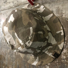 Load image into Gallery viewer, khaki camo + tan corduroy reversible bucket hat
