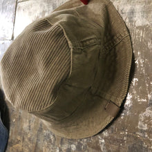 Load image into Gallery viewer, khaki camo + tan corduroy reversible bucket hat
